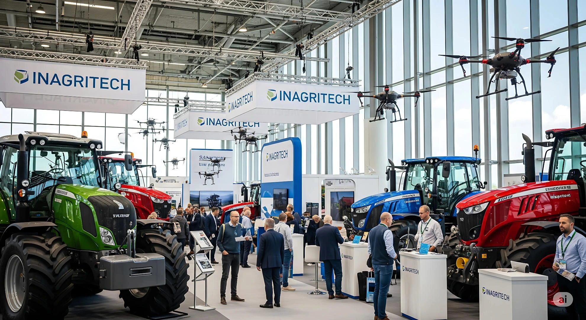 INAGRITECH exhibition illustration supplied by BSB